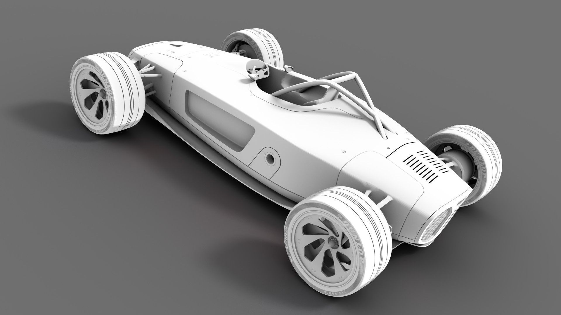 Audi Concept Racecar - Auto Union 3D model_12