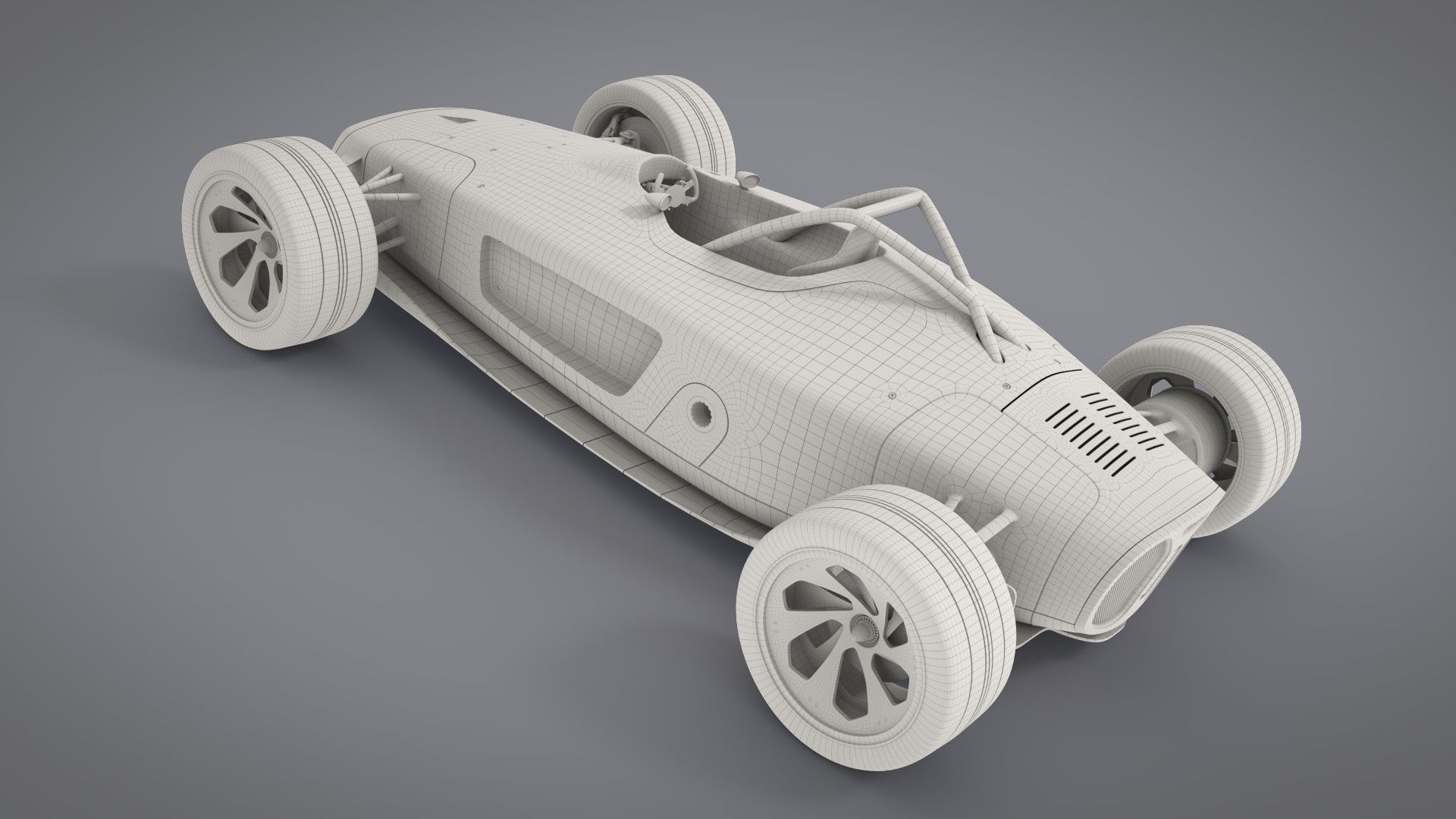 Audi Concept Racecar - Auto Union 3D model_20