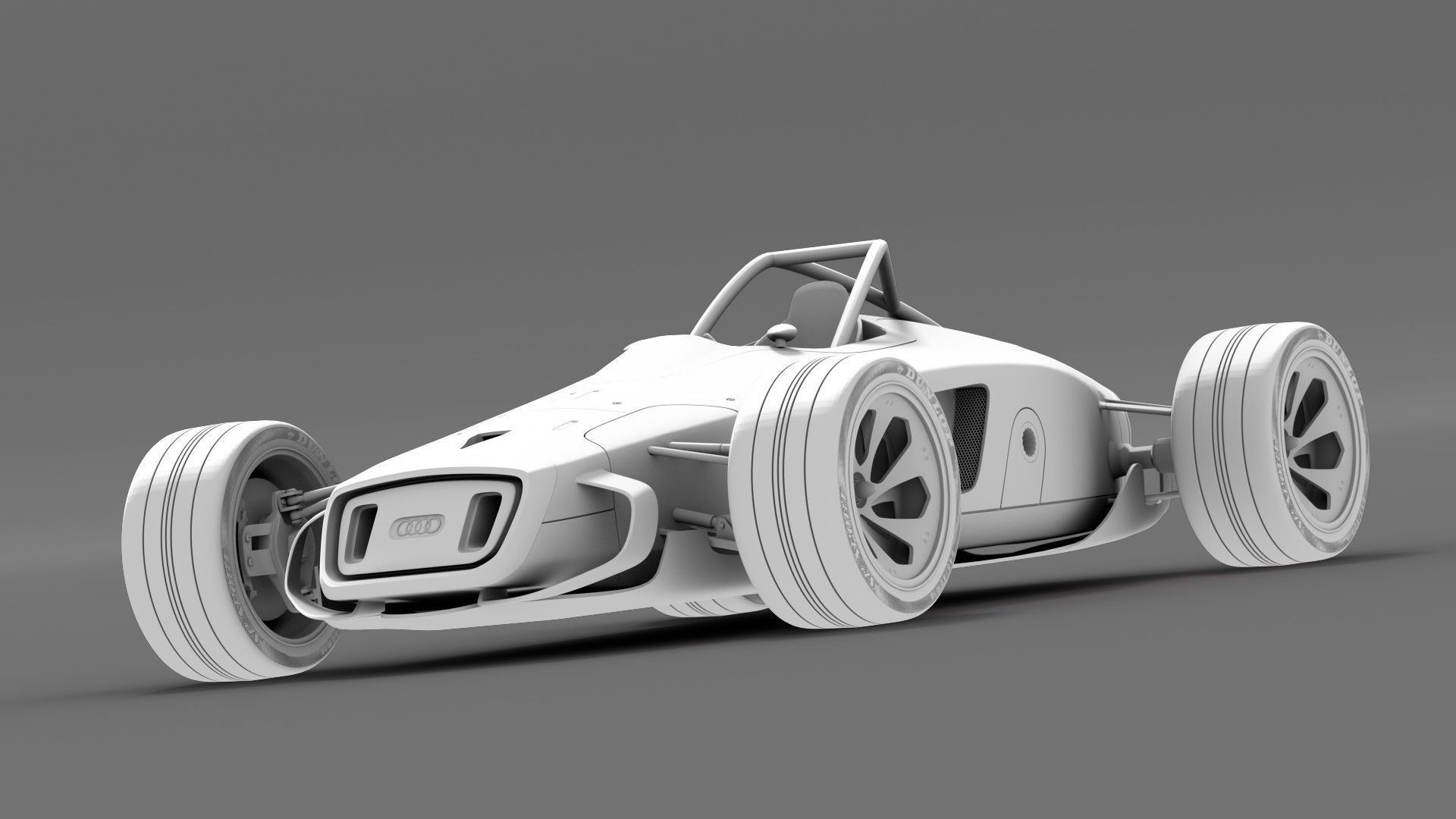Audi Concept Racecar - Auto Union 3D model_9