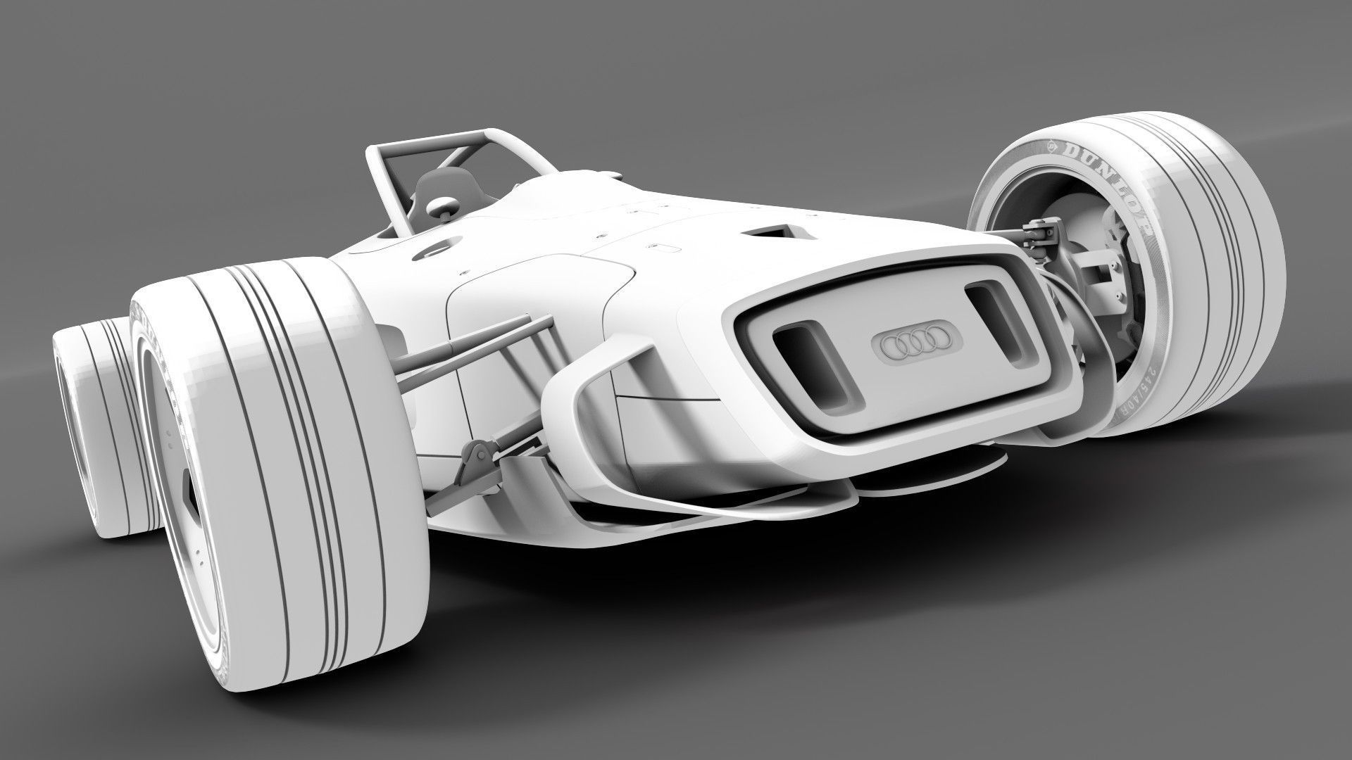 Audi Concept Racecar - Auto Union 3D model_13