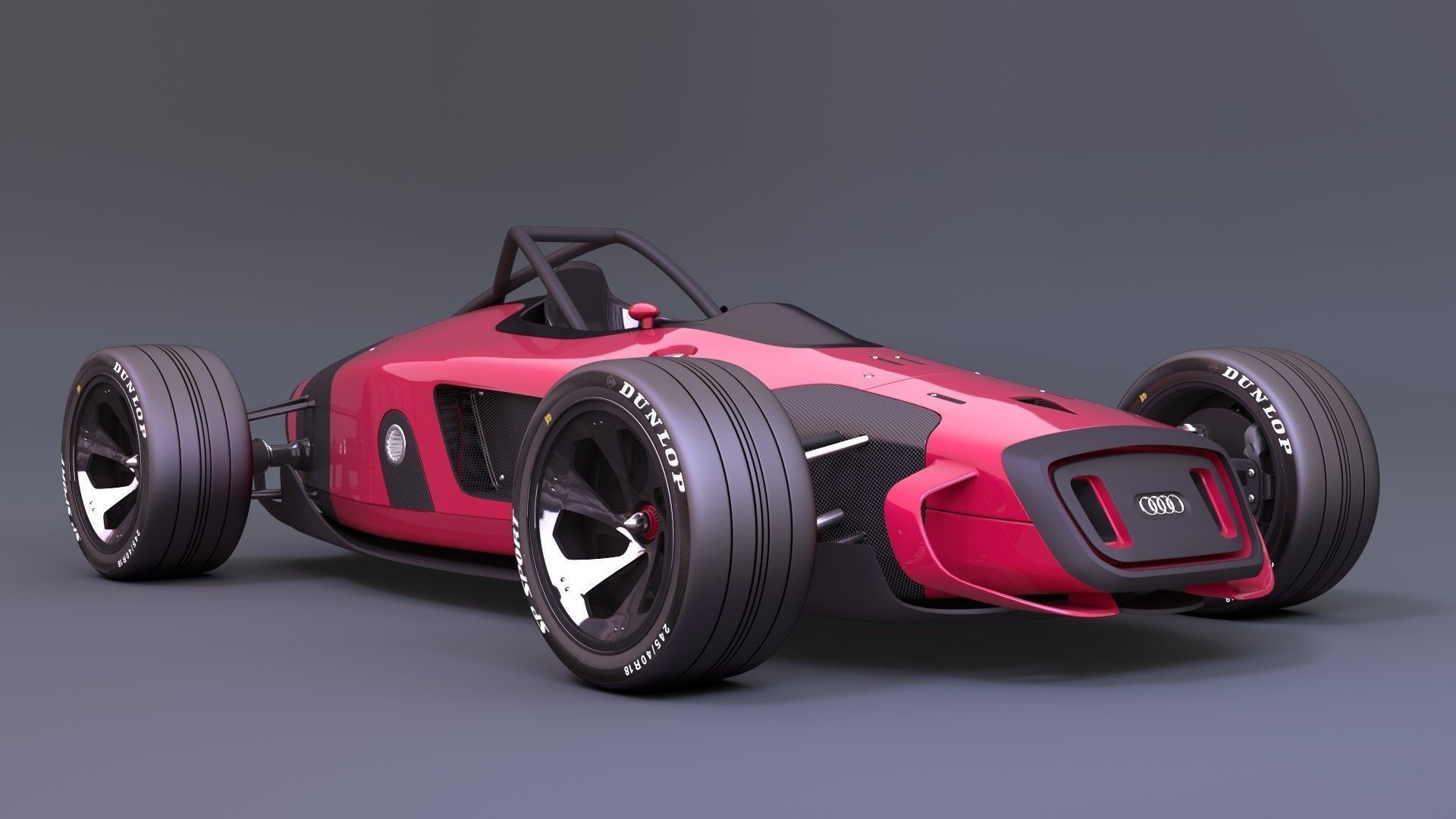 Audi Concept Racecar - Auto Union 3D model_1