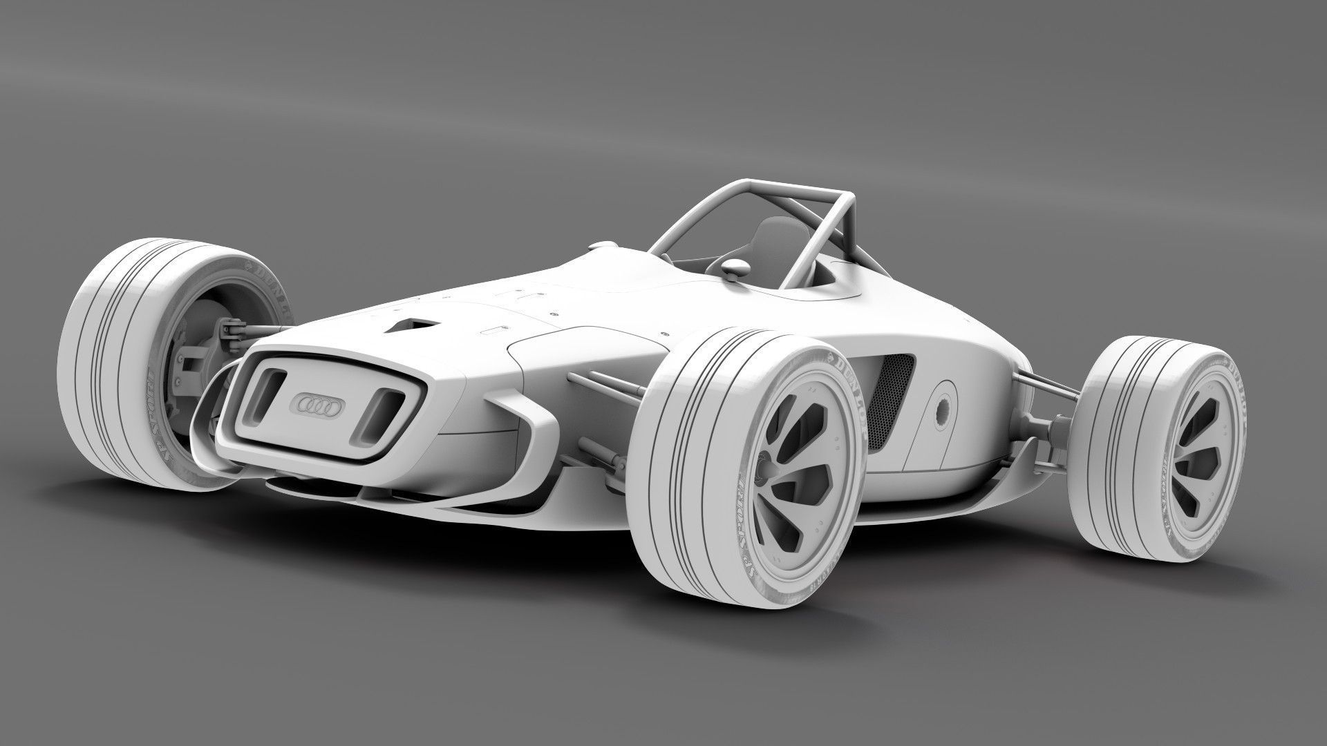 Audi Concept Racecar - Auto Union 3D model_14