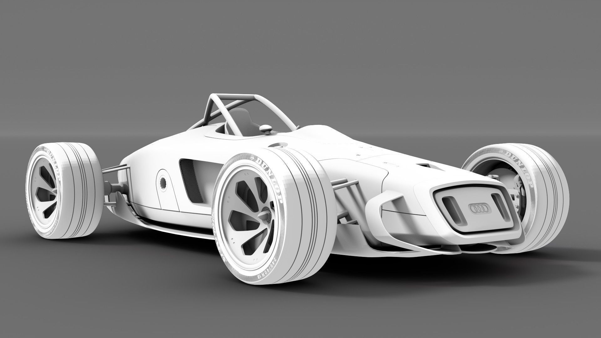 Audi Concept Racecar - Auto Union 3D model_11