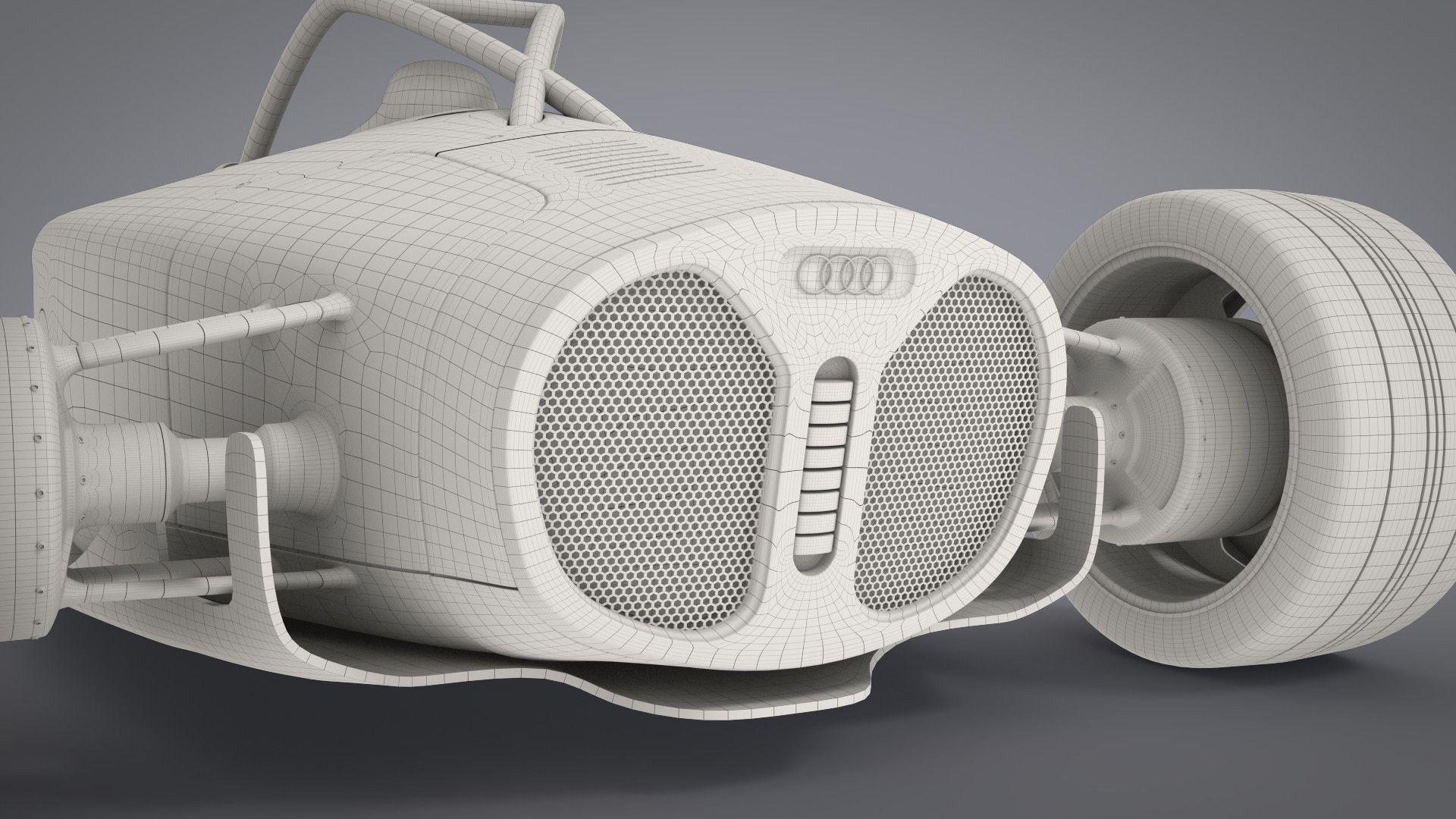 Audi Concept Racecar - Auto Union 3D model_19