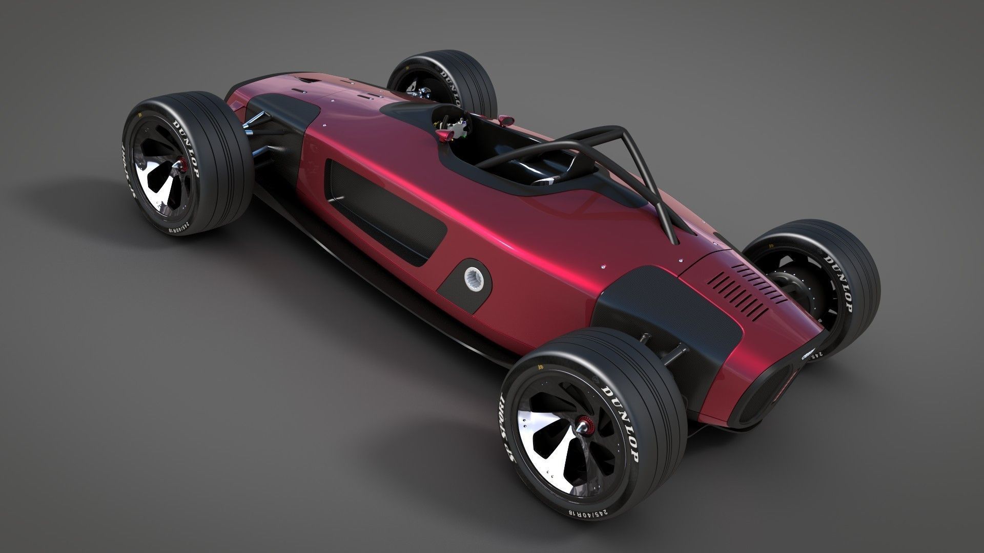 Audi Concept Racecar - Auto Union 3D model_5