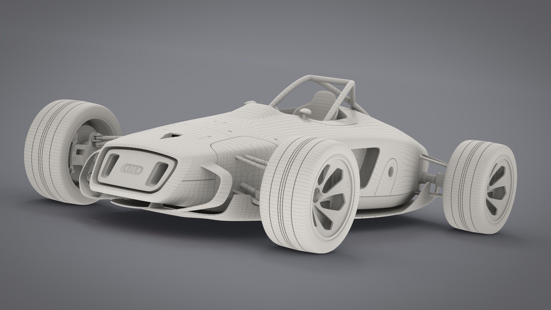 Audi Concept Racecar - Auto Union 3D model_18