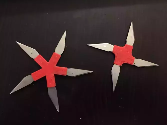 Ninja Star - 5-Bladed X-acto 3D print model