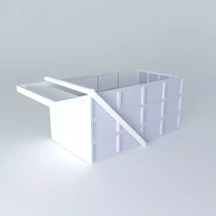 Coal Truck Bed Free 3D model