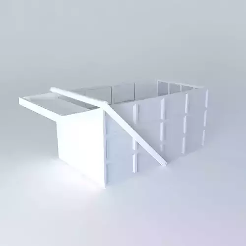 Coal Truck Bed Free 3D model