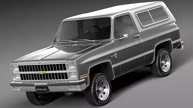 Chevrolet Blazer K5 1981- 1987 3D model