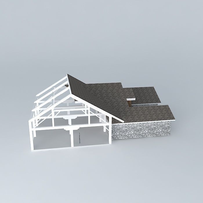 Flour Mill Free 3D model_2