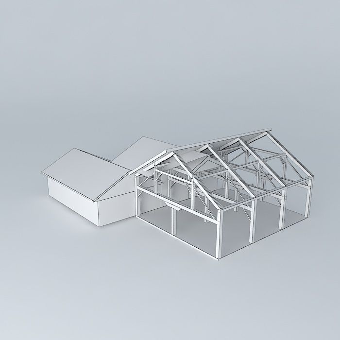 Flour Mill Free 3D model_3