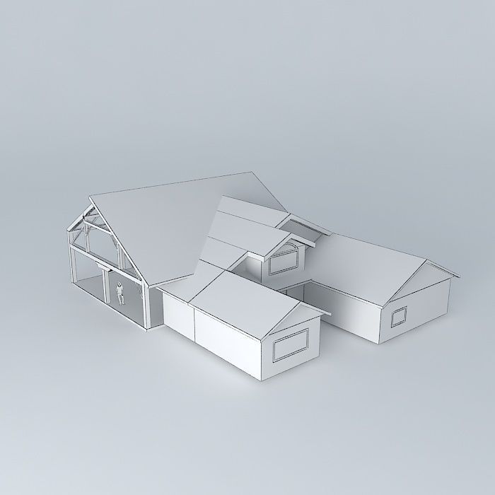 Flour Mill Free 3D model_4