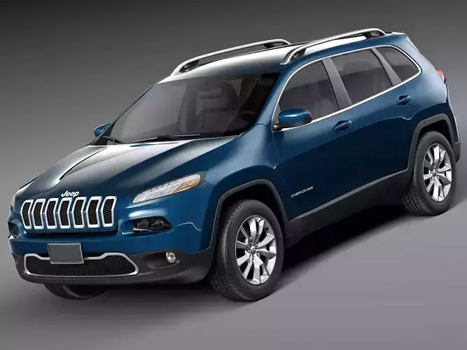 Jeep Cherokee Limited 2014 3D model