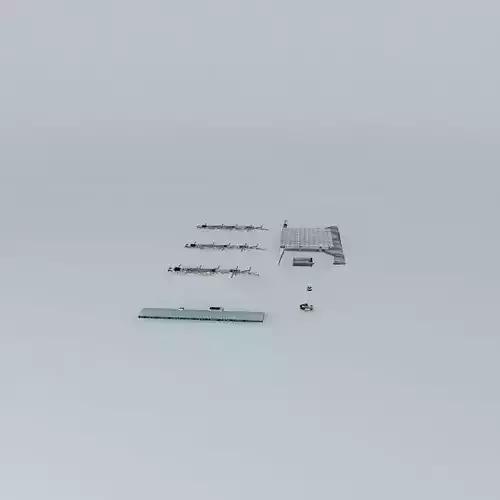 London Stansted Airport Free 3D model