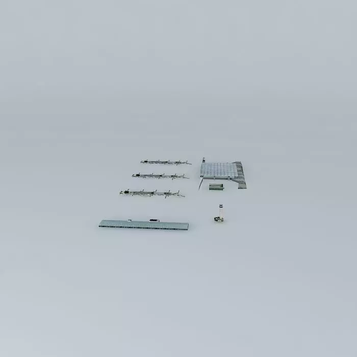 London Stansted Airport Free 3D model_0