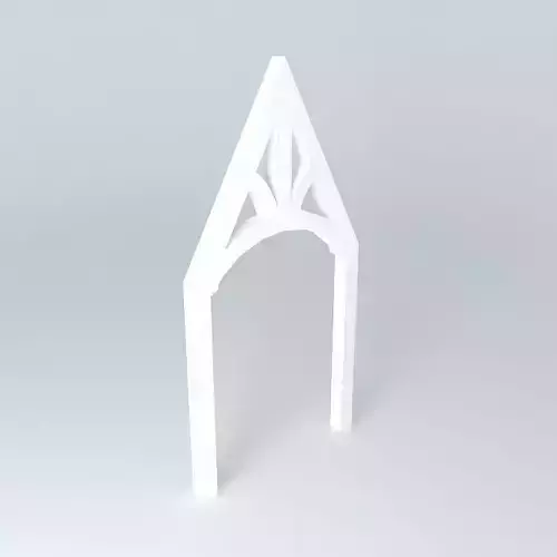 kingpost truss Free 3D model