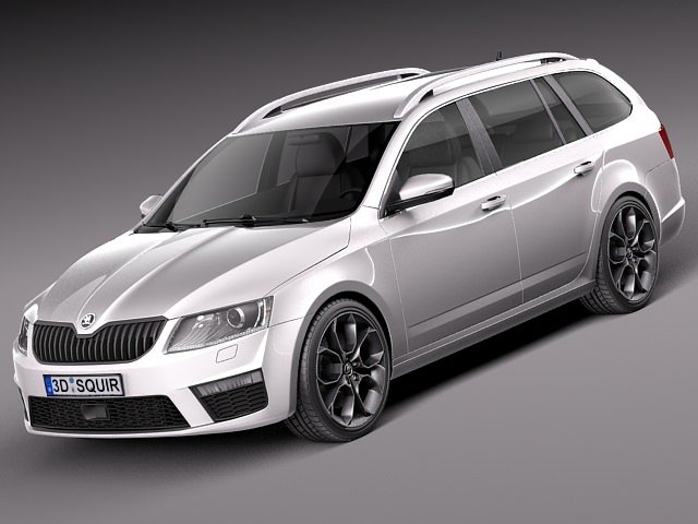 Skoda octavia 3d model