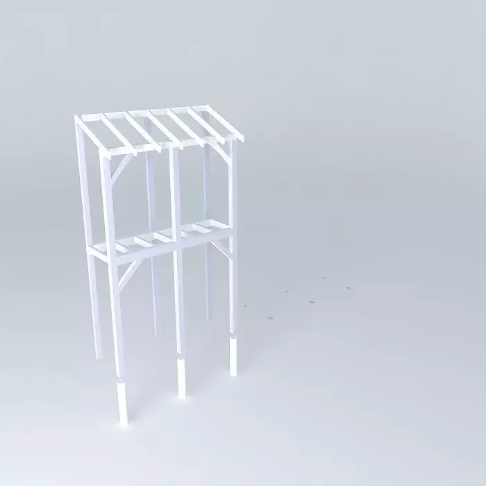 Ramiro porch Free 3D model_0