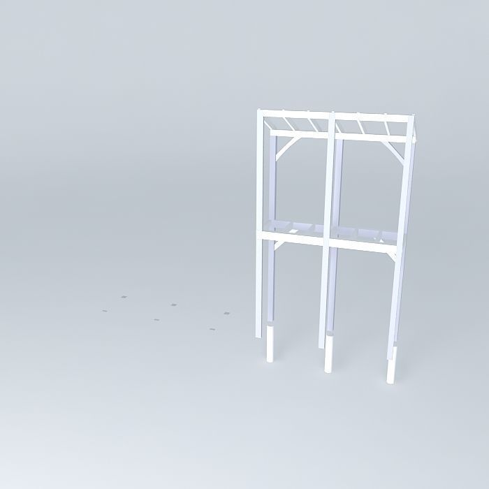 Ramiro porch Free 3D model_1