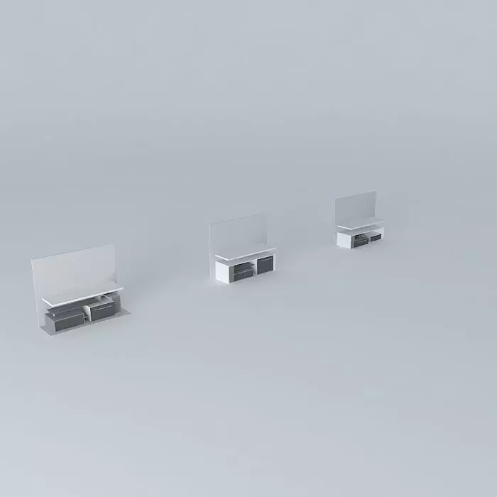 rack cabinet Free 3D model_0