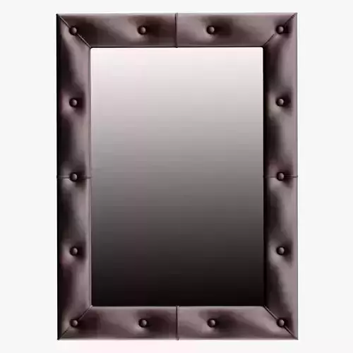 Leather Mirror Small 3D model