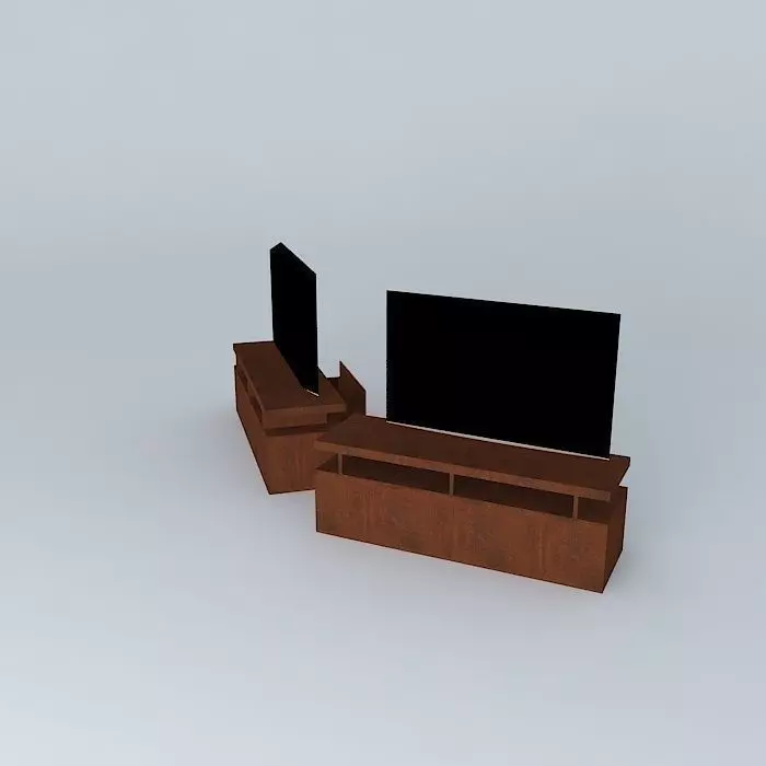 Rack Cabinet Free 3D model