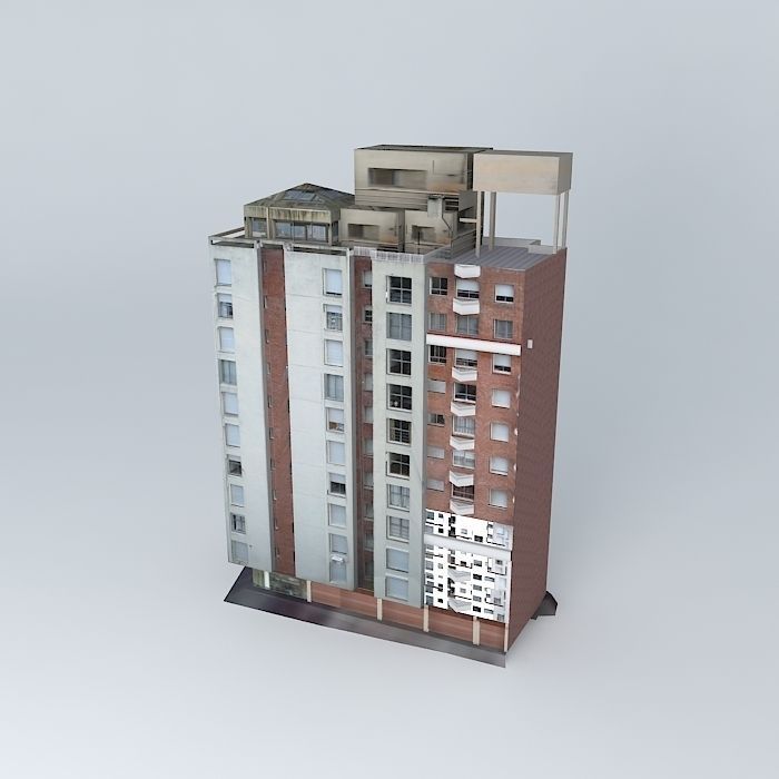 Building Allies Free 3D model_2