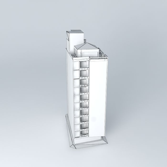 Building Allies Free 3D model_3