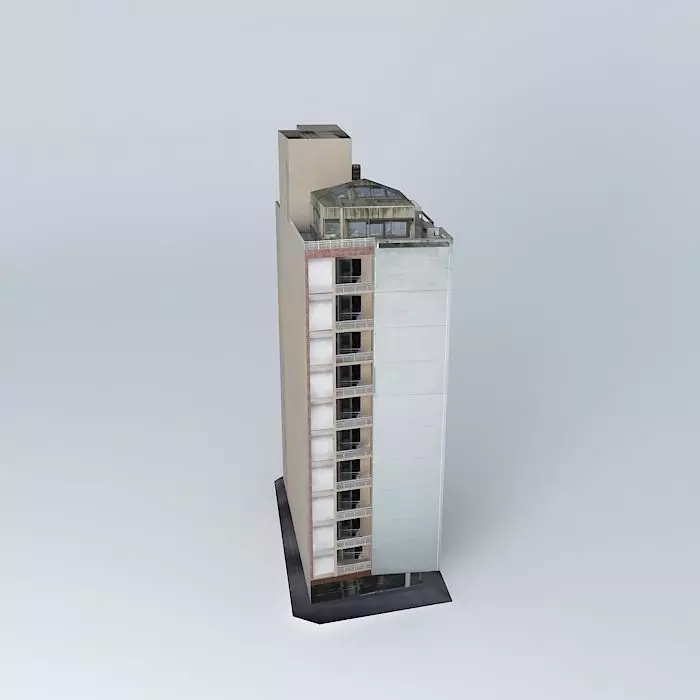 Building Allies Free 3D model_0