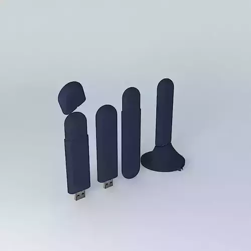 Belkin Wireless G USB Network Adapter Free 3D model