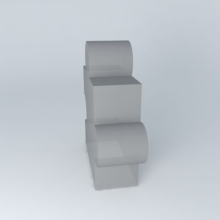 Puzzle piece Free 3D model_2
