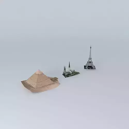 building sizes part 1 Free 3D model