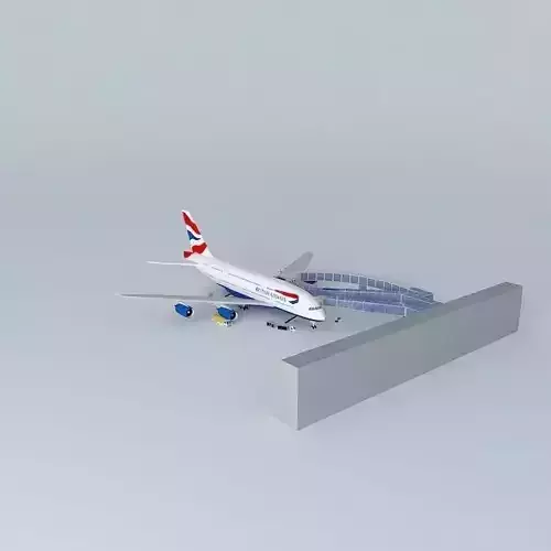 British Airways A380 Gate