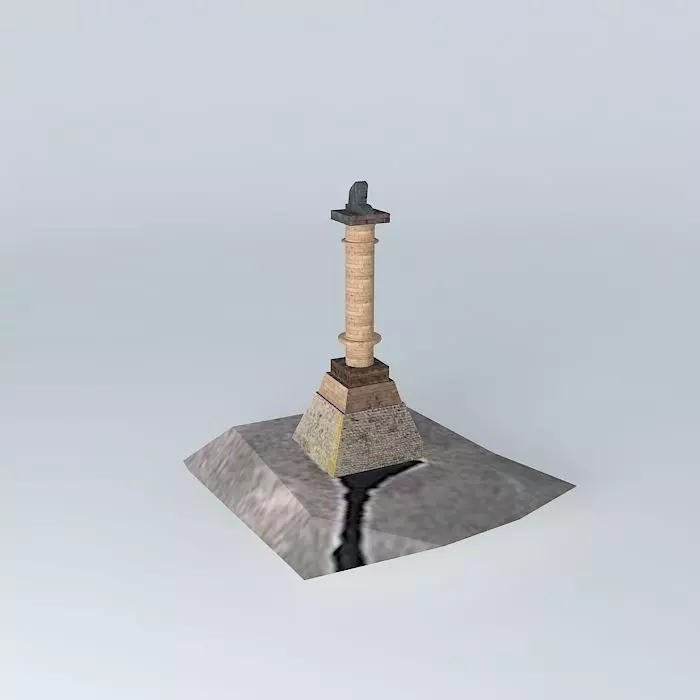 Artigas Plateau Free 3D model_0