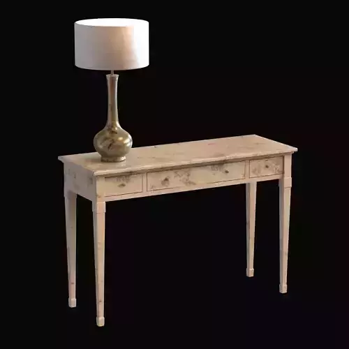 leporello contemporary table design and table lamp