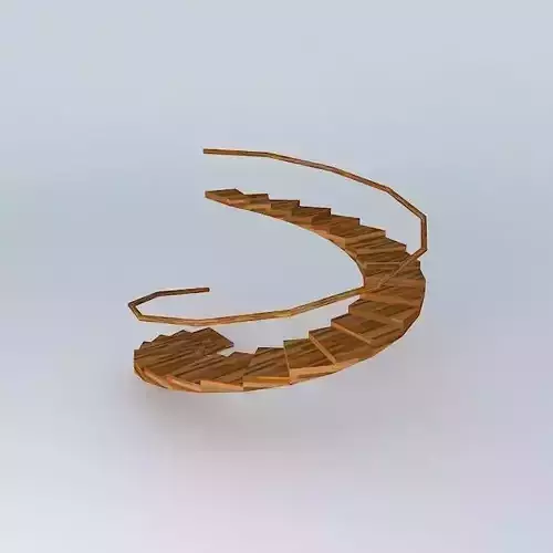 Colimaçon giant staircase Free 3D model