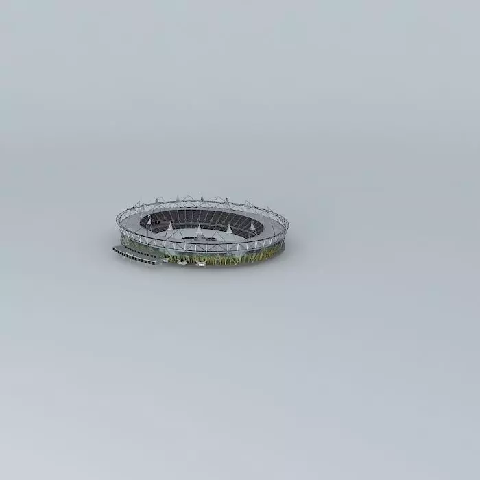 olympic stadium 2012 closing ceremony 2 Free 3D model_0