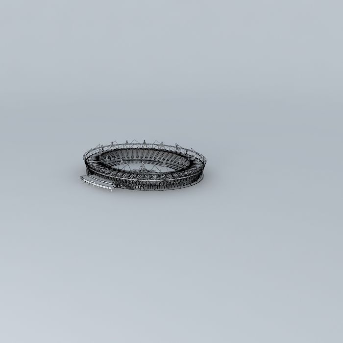 olympic stadium 2012 closing ceremony 2 Free 3D model_3