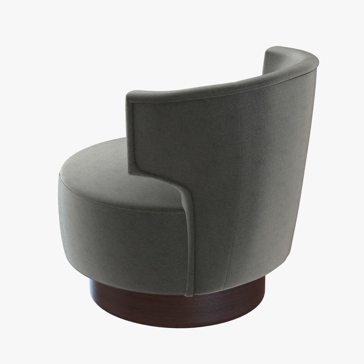 Holly Hunt MESA OCCASIONAL CHAIR 3D model_4