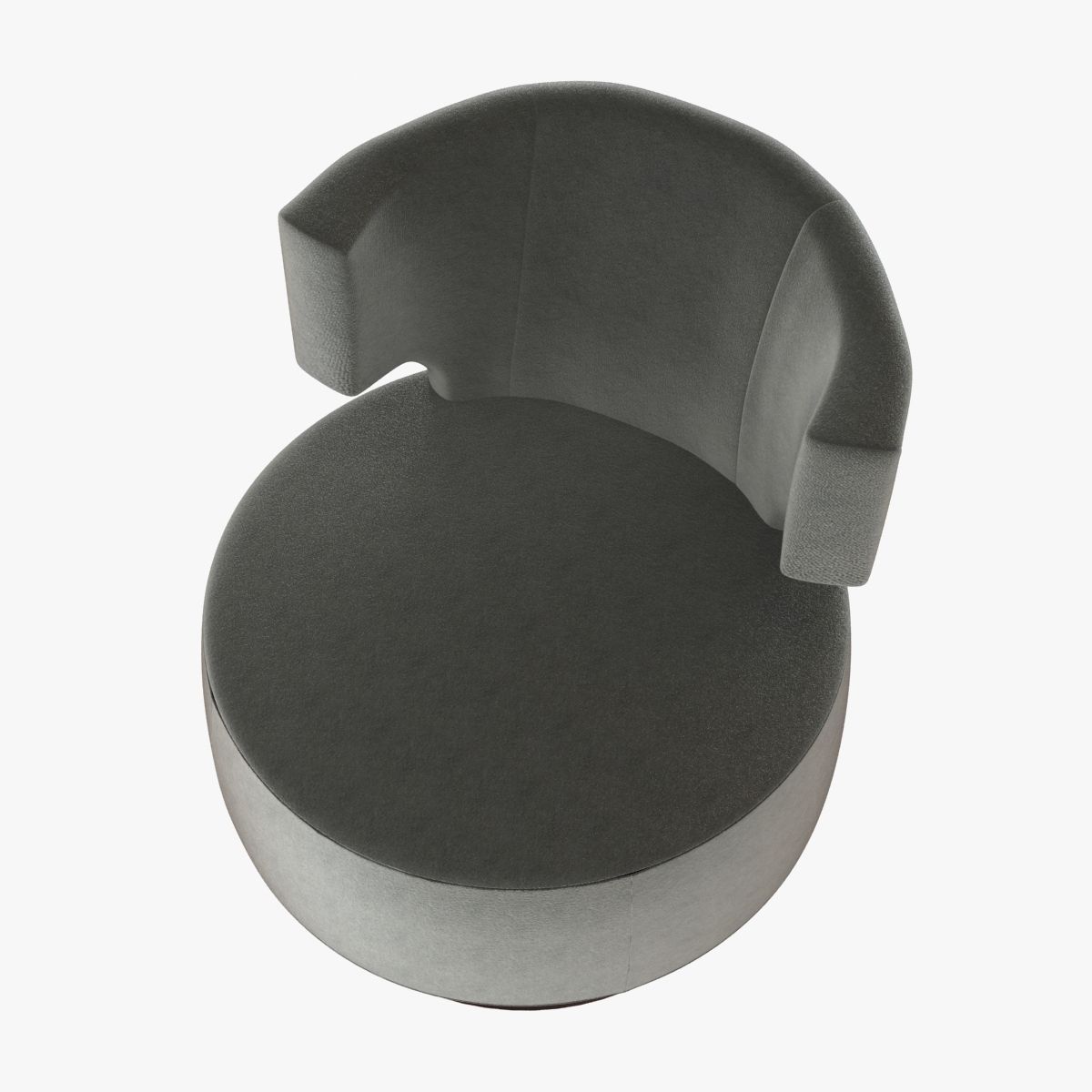 Holly Hunt MESA OCCASIONAL CHAIR 3D model_3