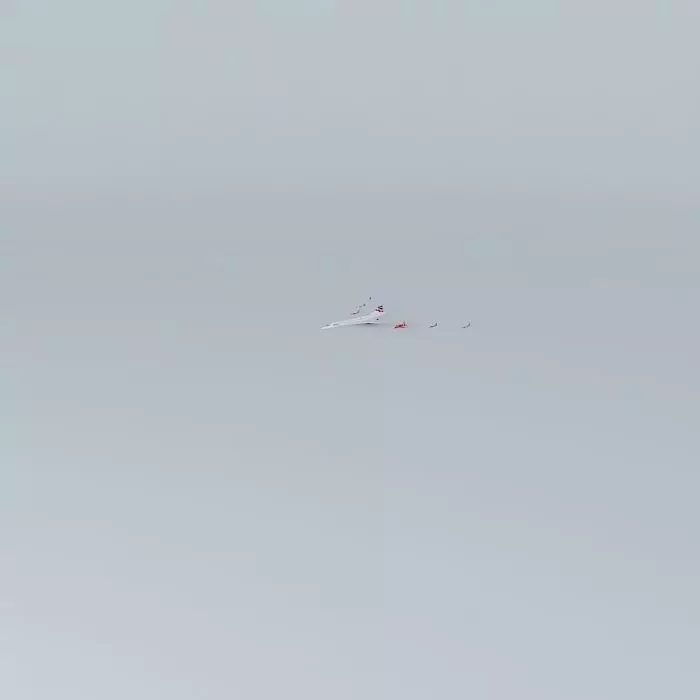 concorde and the red arrows Free 3D model