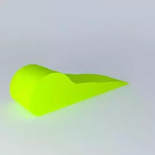 Transat Futuristic green plastic