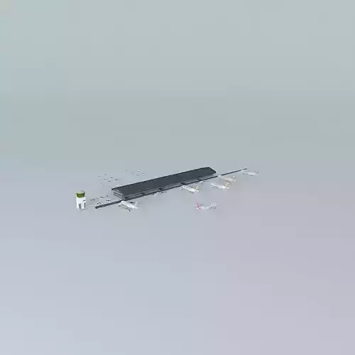 Southend Airport terminal (new update) Free 3D model Southend Airport terminal (new update) Free 3D model