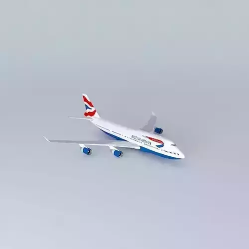 British Airways 747-400