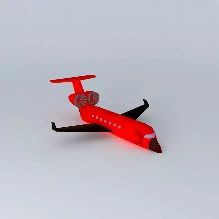 Private aircraft for business Free 3D model