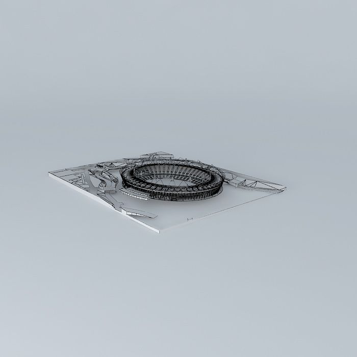 2012 Olympic Stadium Free 3D model_3