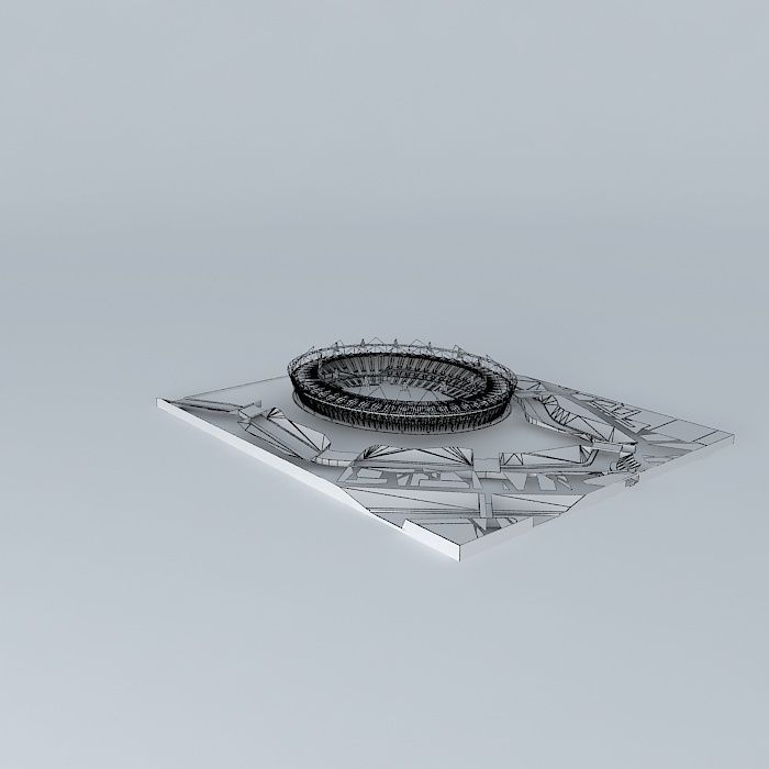 2012 Olympic Stadium Free 3D model_4