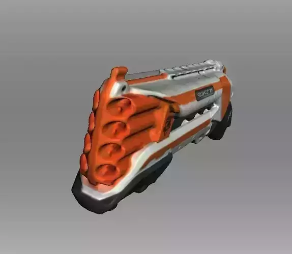 Nerf N-Strike Elite Rough Cut - 3D Scan with Texture