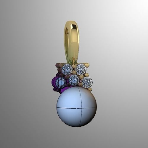 Pendant 49 3D print model_1
